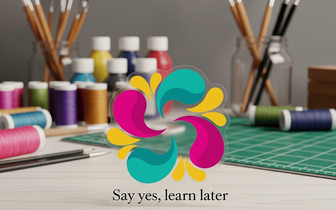 Saying Yes First, Learning Later: How I Created Transparent Logo Stickers for a Vendor