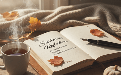 September Reflections: Personal Lessons, Growth, and Intentions for October