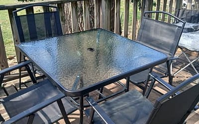 The Beginning of My Backyard Deck Makeover: Creating a Calm, Cozy Summer Space